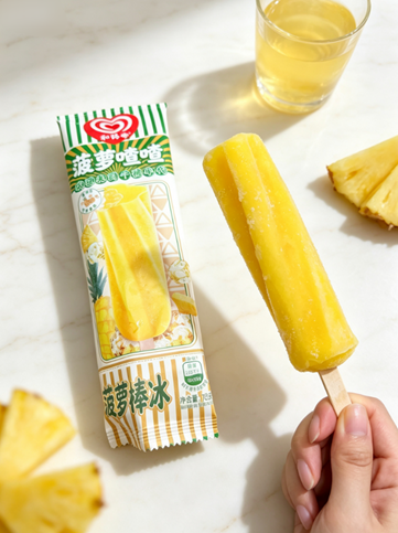 可丽波、绿舌头、菠萝渣渣：三款冰棍的产品特点和适合人群