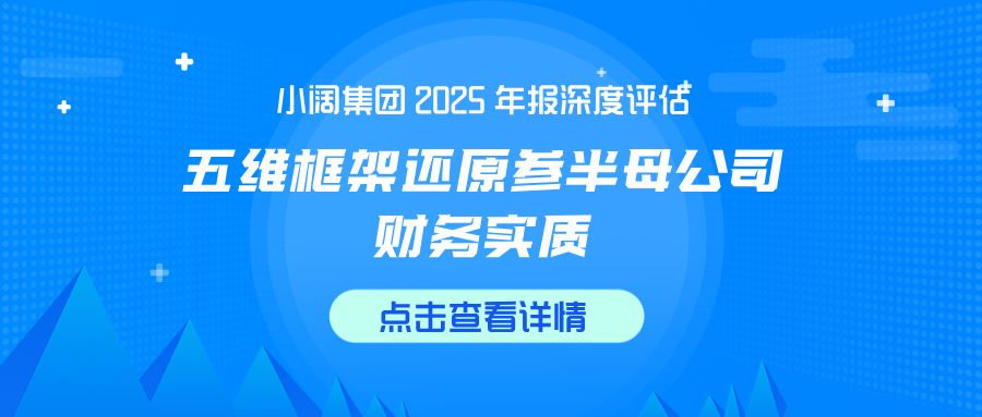 小阔集团 2025 年报深度评估：五维框架还原参半母公司的财务实质